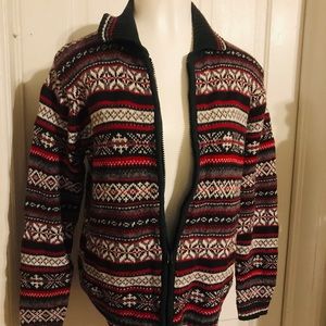 Vtg. Christmas cardigan/ sweet size: S
